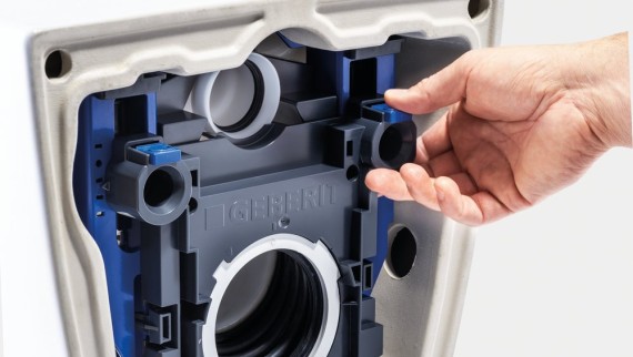 Geberit ONE WC in der Höhe verstellbar Geberit ONE WC in der Höhe verstellbar