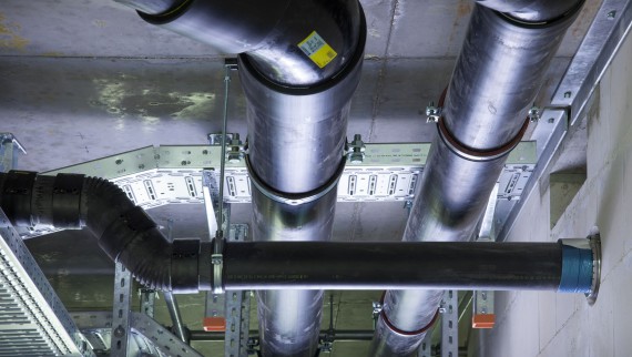 Geberit PE Rohre in der Industrie