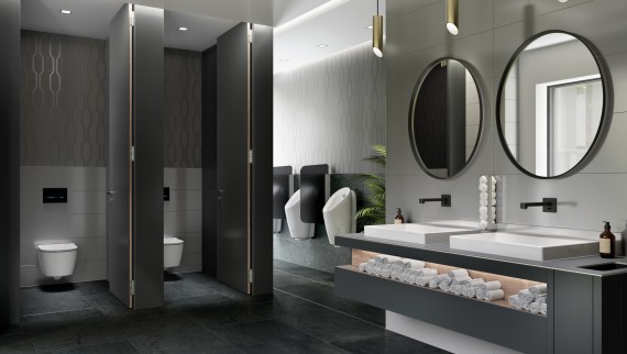 Sanitärraum für Advanced-Option Sanitärraum für Advanced-Option