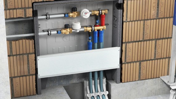 Anwendung im Boden verlegen