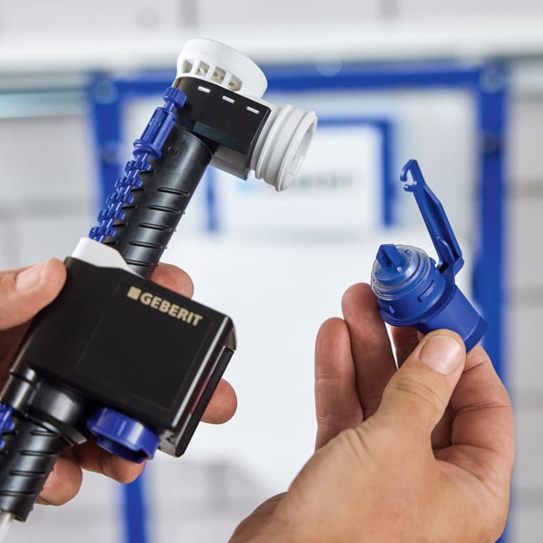 Geberit Typ 323 Füllventil: einfach wartbar Geberit Typ 323 Füllventil: einfach wartbar