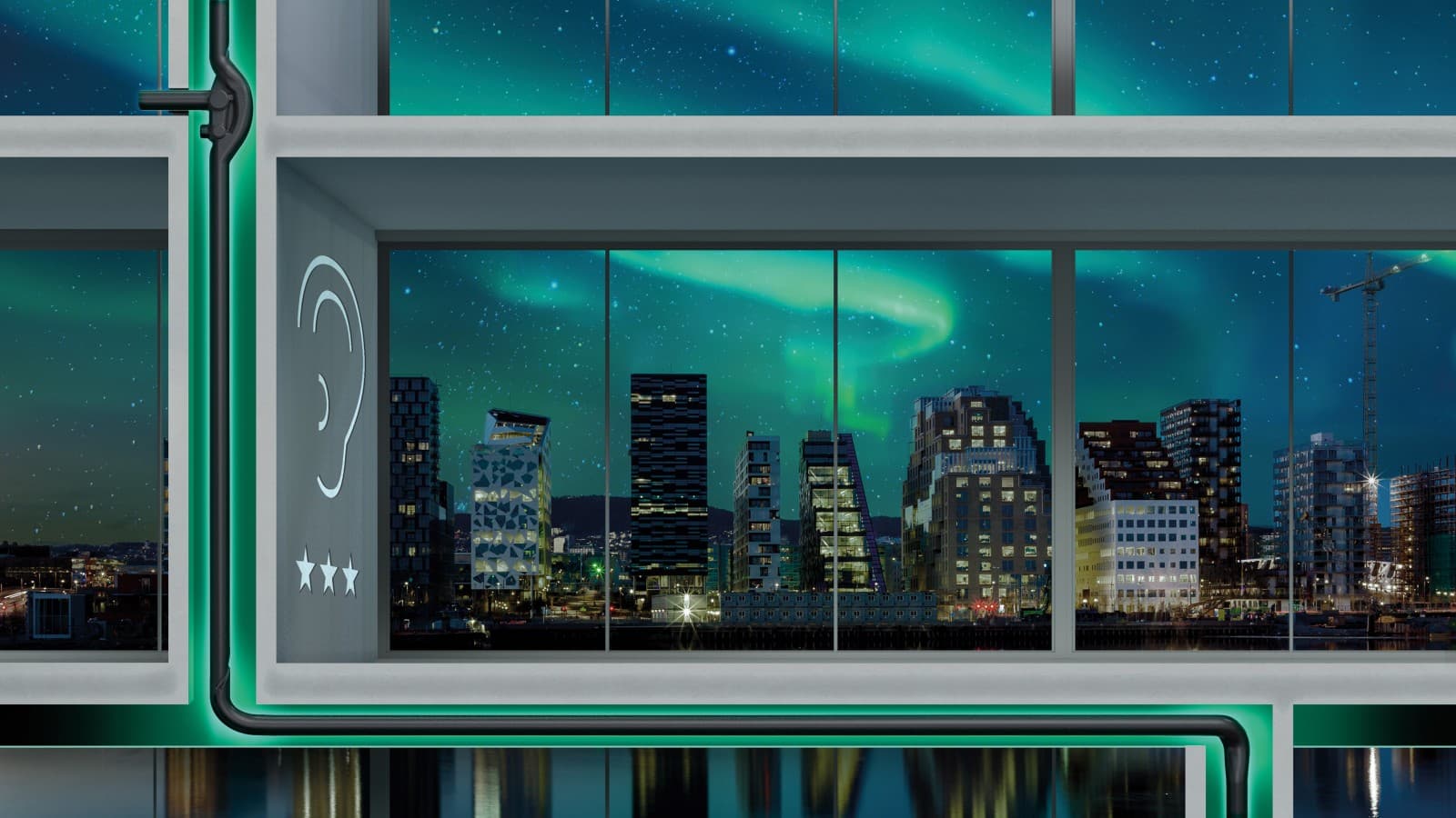 Geberit Silent-db20 SuperTube für hohe Gebäude mit hohen Abwasserkapazitäten und anspruchsvollen Anforderungen an den Schallschutz Geberit Silent-db20 SuperTube für hohe Gebäude mit hohen Abwasserkapazitäten und anspruchsvollen Anforderungen an den Schallschutz