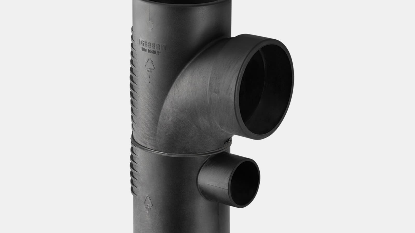 Geberit Silent-db20 Kombibogenabzweig 88,5° Geberit Silent-db20 Kombibogenabzweig 88,5°