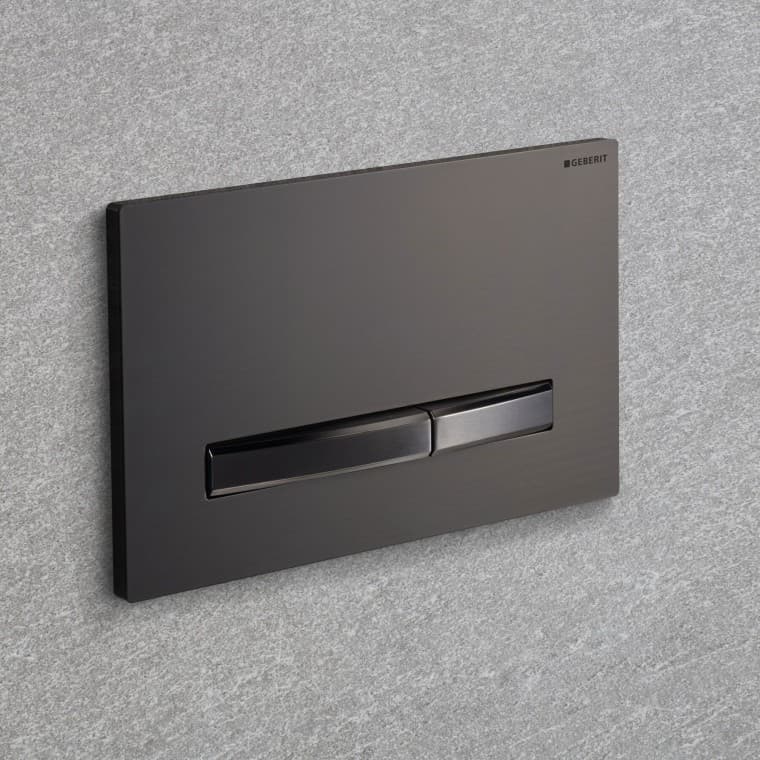 Geberit Sigma50 Schwarz Chrom Geberit Sigma50 Schwarz Chrom