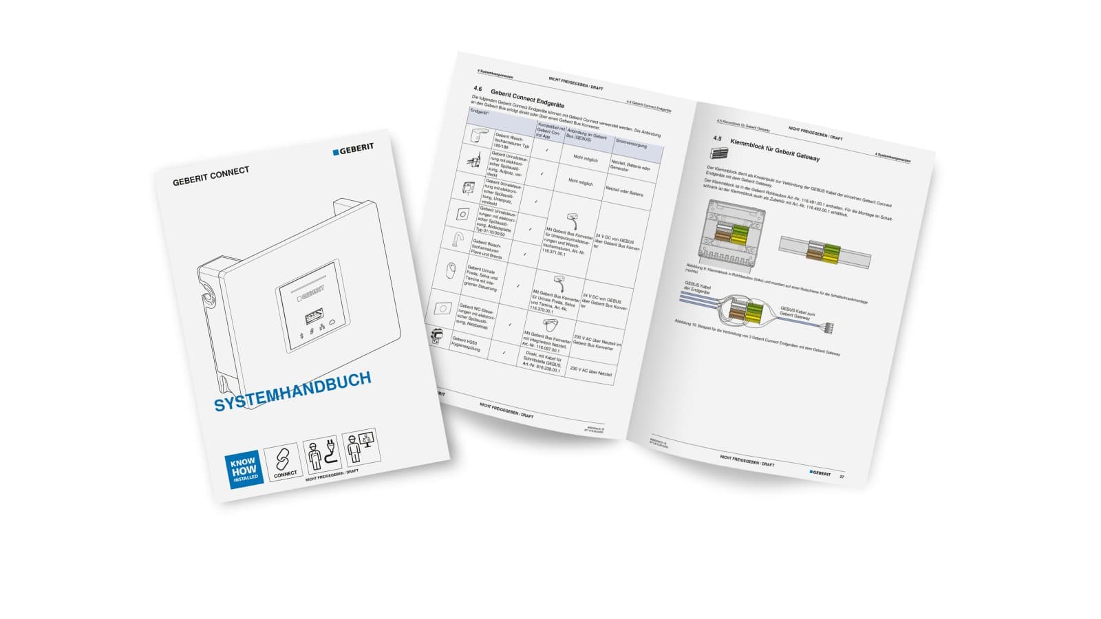 Systemhandbuch für Geberit Connect Systemhandbuch für Geberit Connect