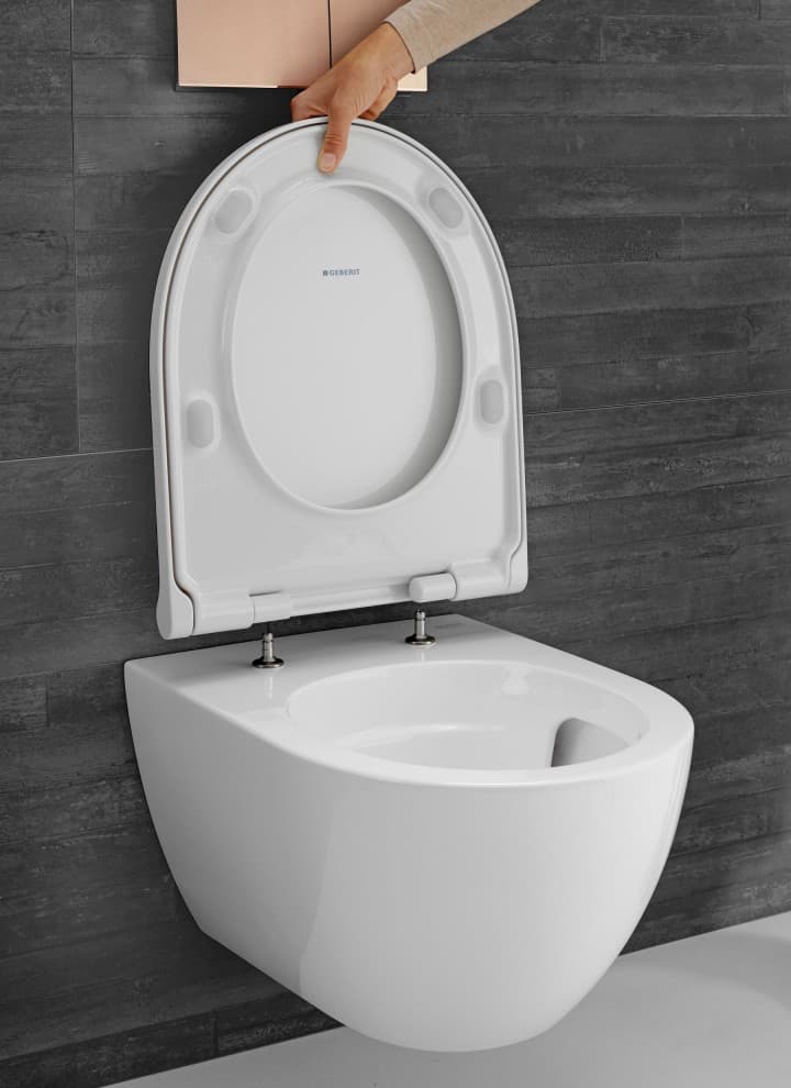 Geberit Acanto WC mit QuickRelease-Funktion Geberit Acanto WC mit QuickRelease-Funktion